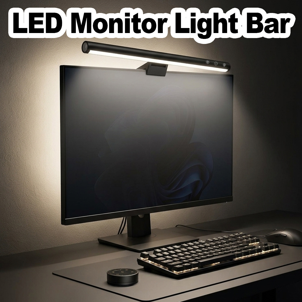 Monitor Light Bar - Barra de luz para monitor, 5