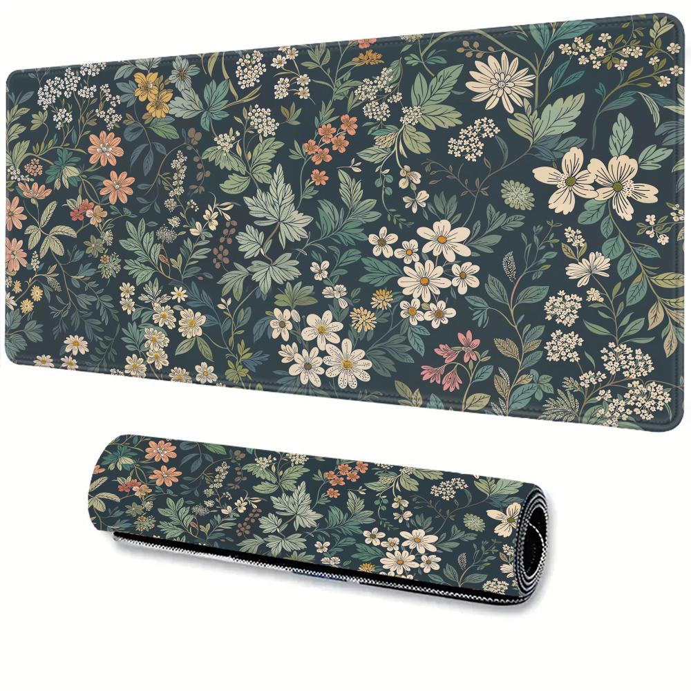 Gaming Accessories To Sell - Alfombrilla de Escritorio con Diseño Botánico