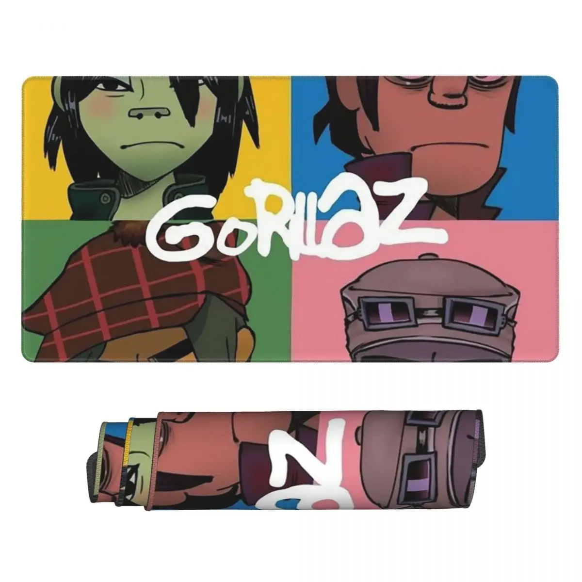 Virtual Gaming Accessories - Alfombrilla grande para ratón Gorillaz Virtual