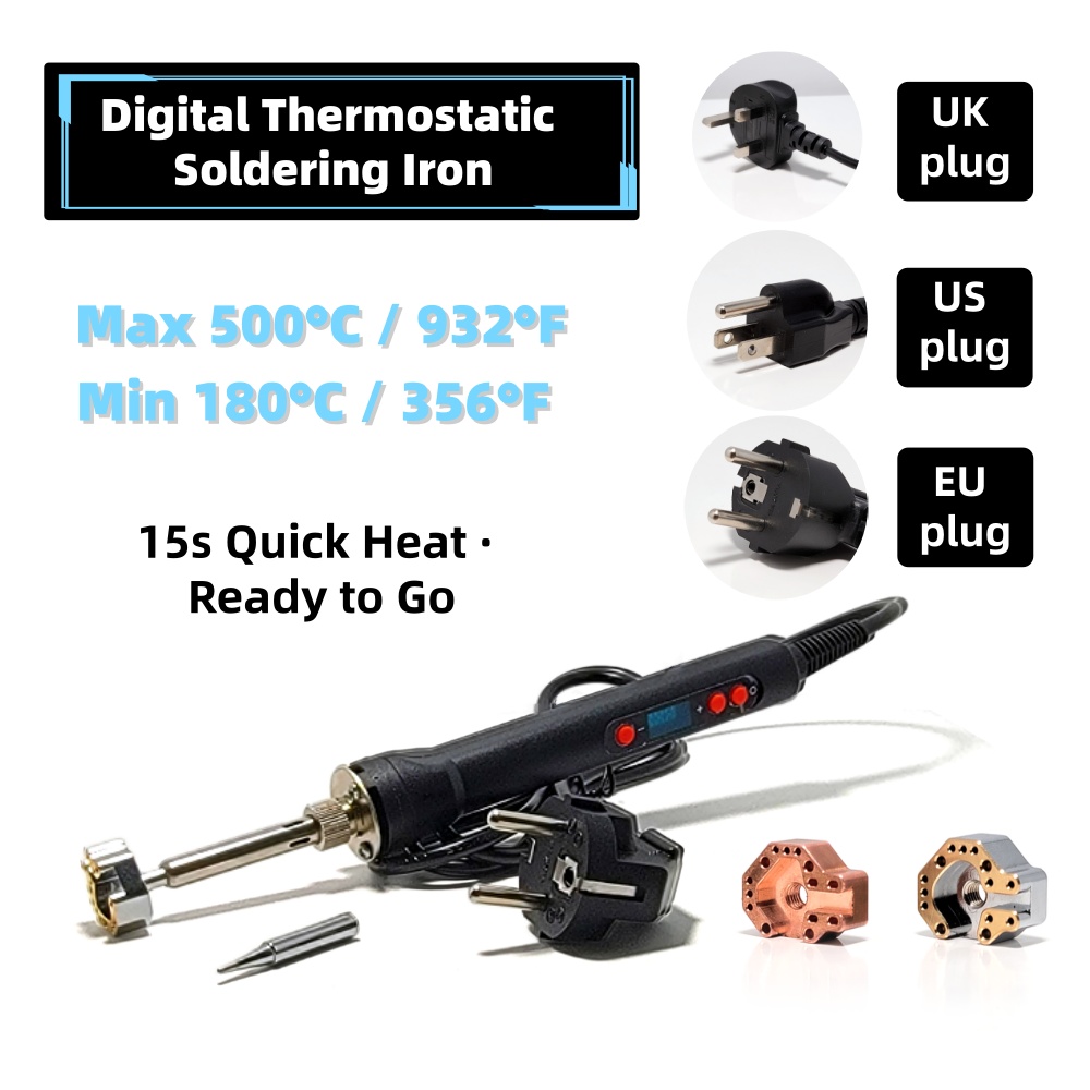 Gaming Accessories Ps4 - Soldador Eléctrico de Temperatura Ajustable 936