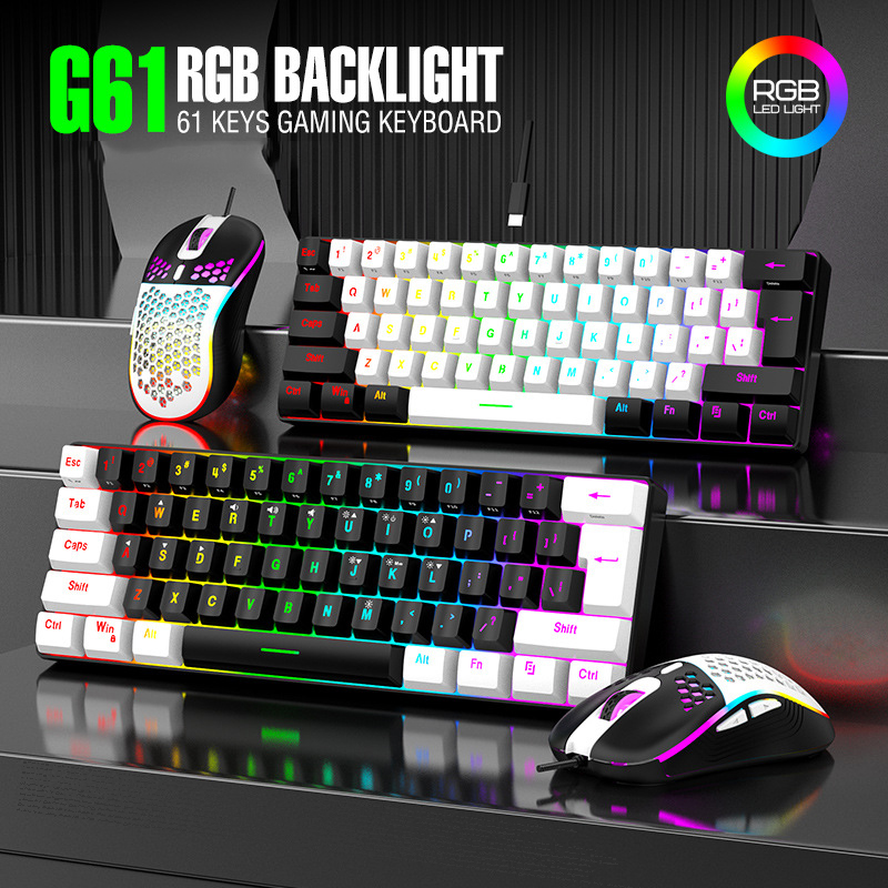 Gaming Accessories Combo - Conjunto de Teclado y Ratón para
