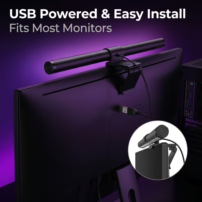 Barra de Luz LED para Monitor  - Monitor Light Bar reseña y precio