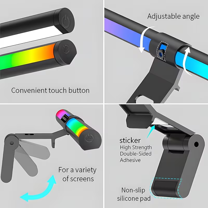 Barra de luz RGB para monitor, - Monitor Light Bar reseña y precio