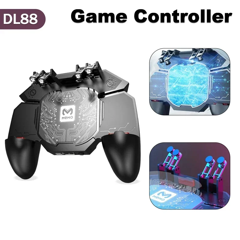 MEMO DL88 ventilador enfriador - Gaming Accessories For Your Phone reseña y precio