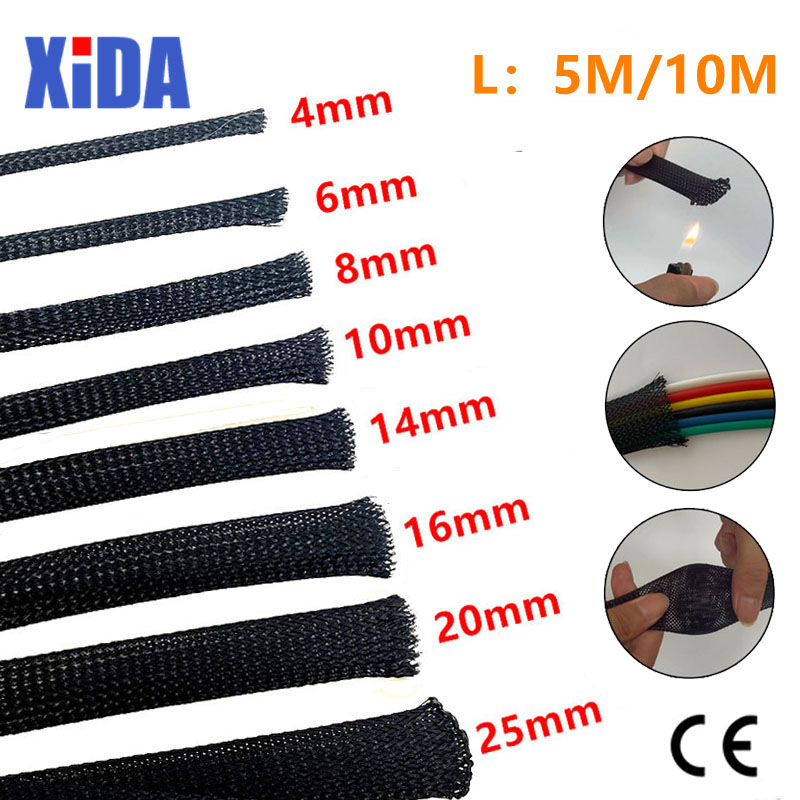 Funda trenzada con aislamiento - Cable Sleeve Braided reseña y precio