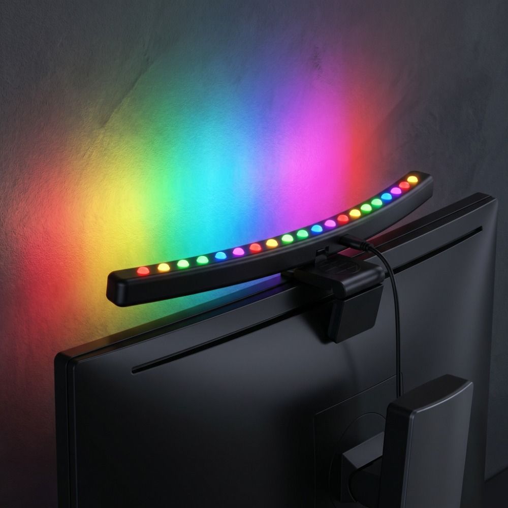 Barra de Luz Ambiental RGB con - Monitor Light Bar reseña y precio