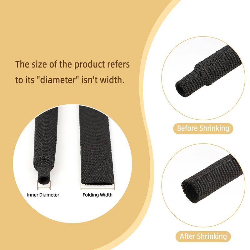 Manguito de cable trenzado de  - Cable Sleeve Braided reseña y precio