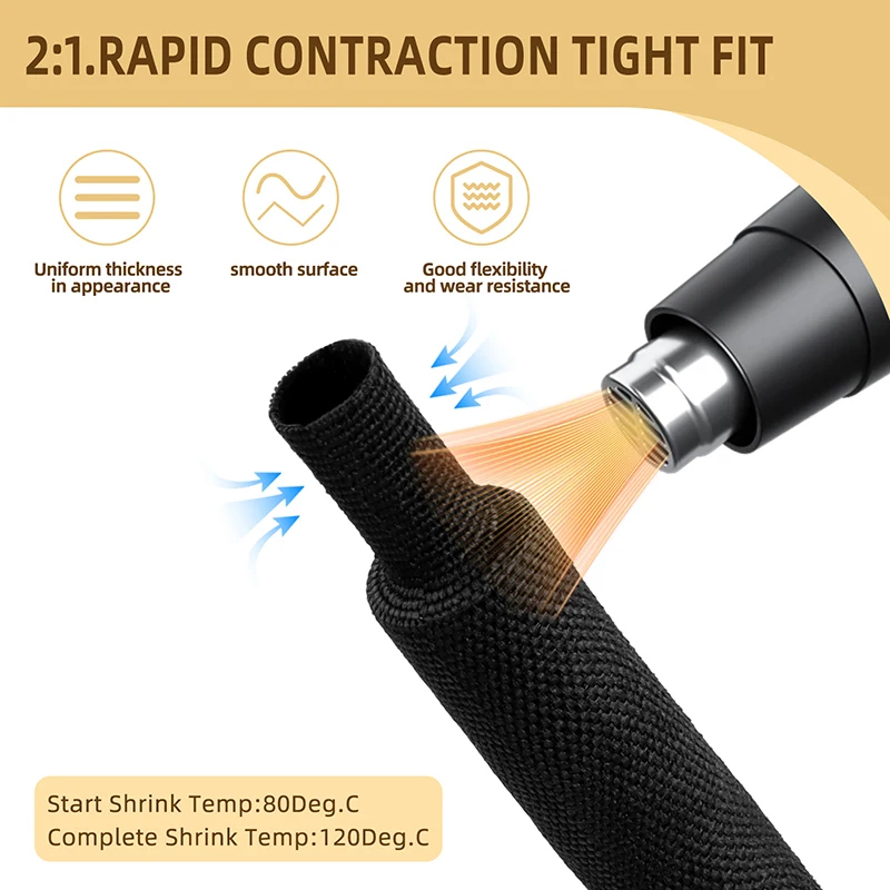 Manguito de cable trenzado de  - Cable Sleeve Braided reseña y precio