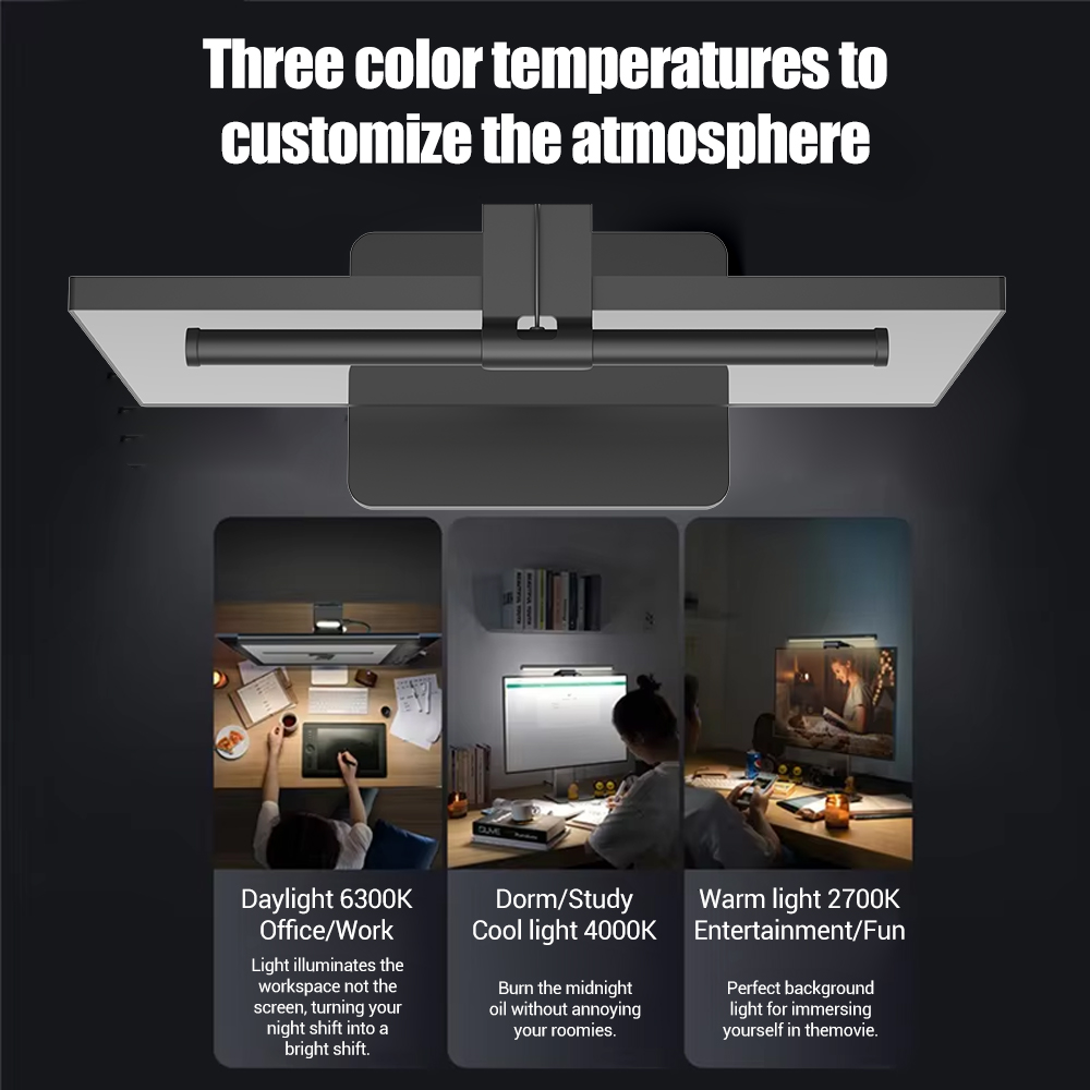 Wiscolor pantalla LED Monitor  - Monitor Light Bar reseña y precio