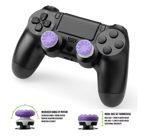 2 piezas de empuñaduras de sil - Gaming Accessories Ps4 reseña y precio