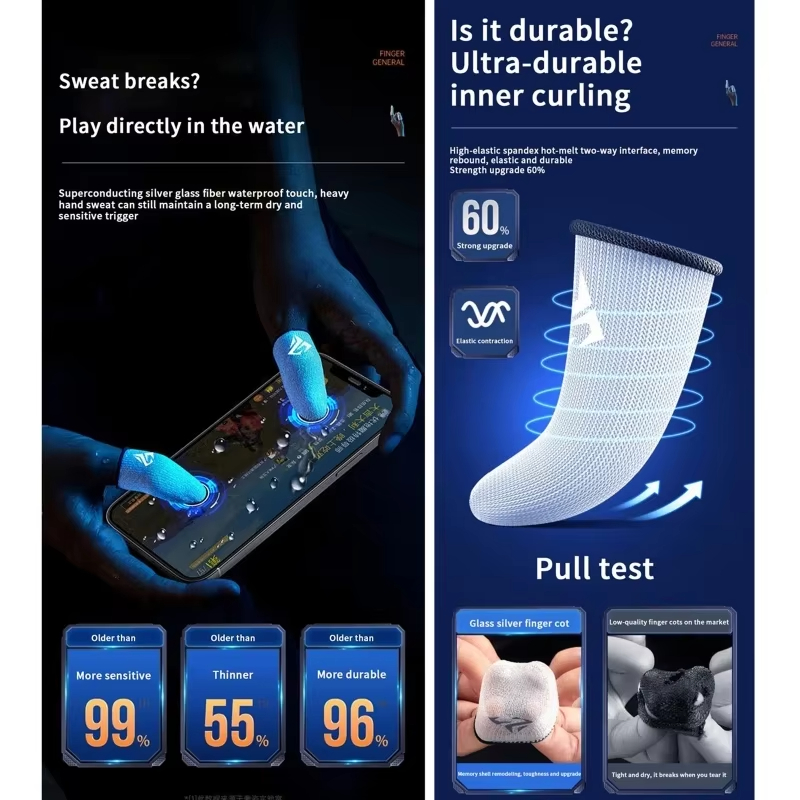 4 Guantes para Juegos Móviles, - Gaming Accessories For Your Phone reseña y precio