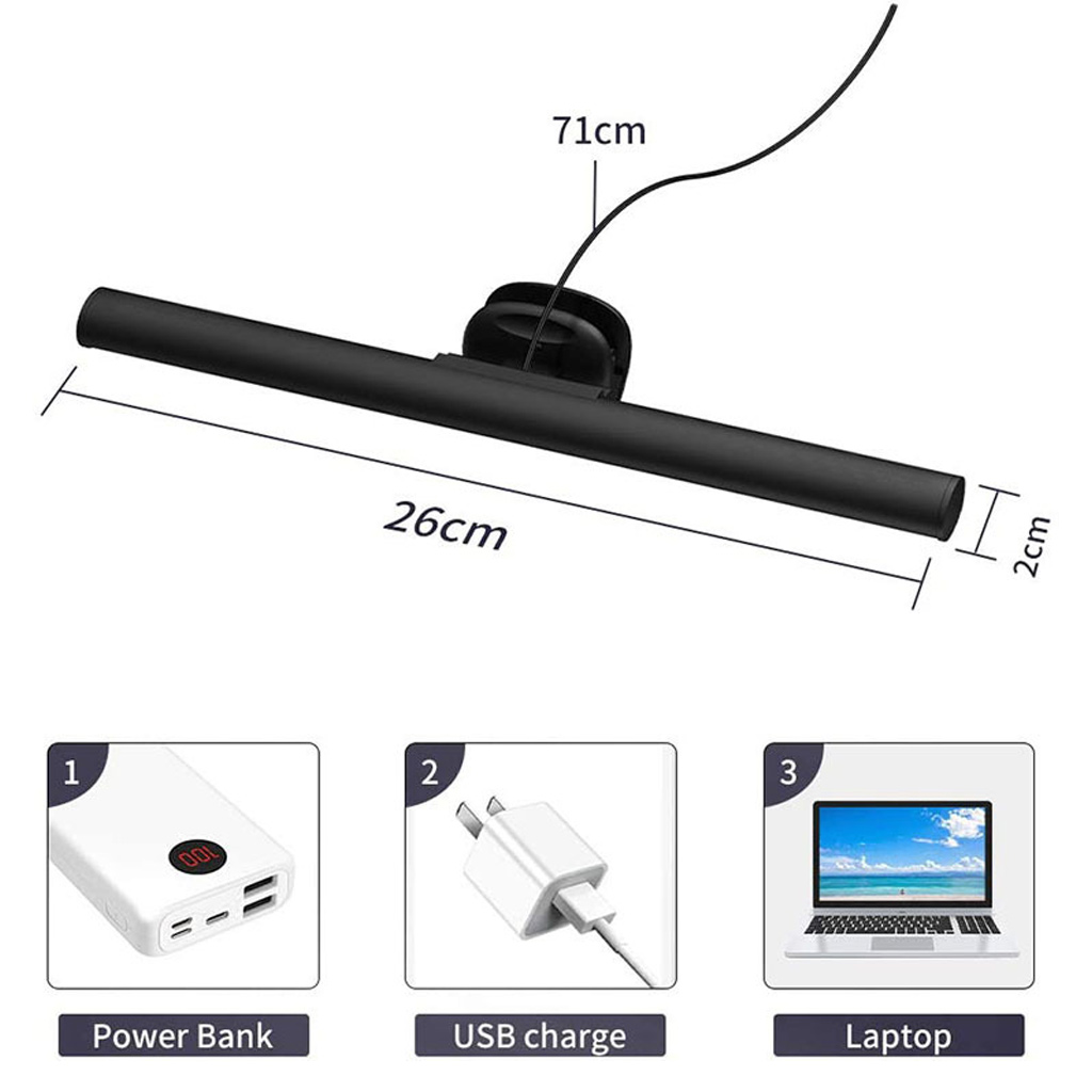 Barra de luz para monitor de c - Monitor Light Bar reseña y precio