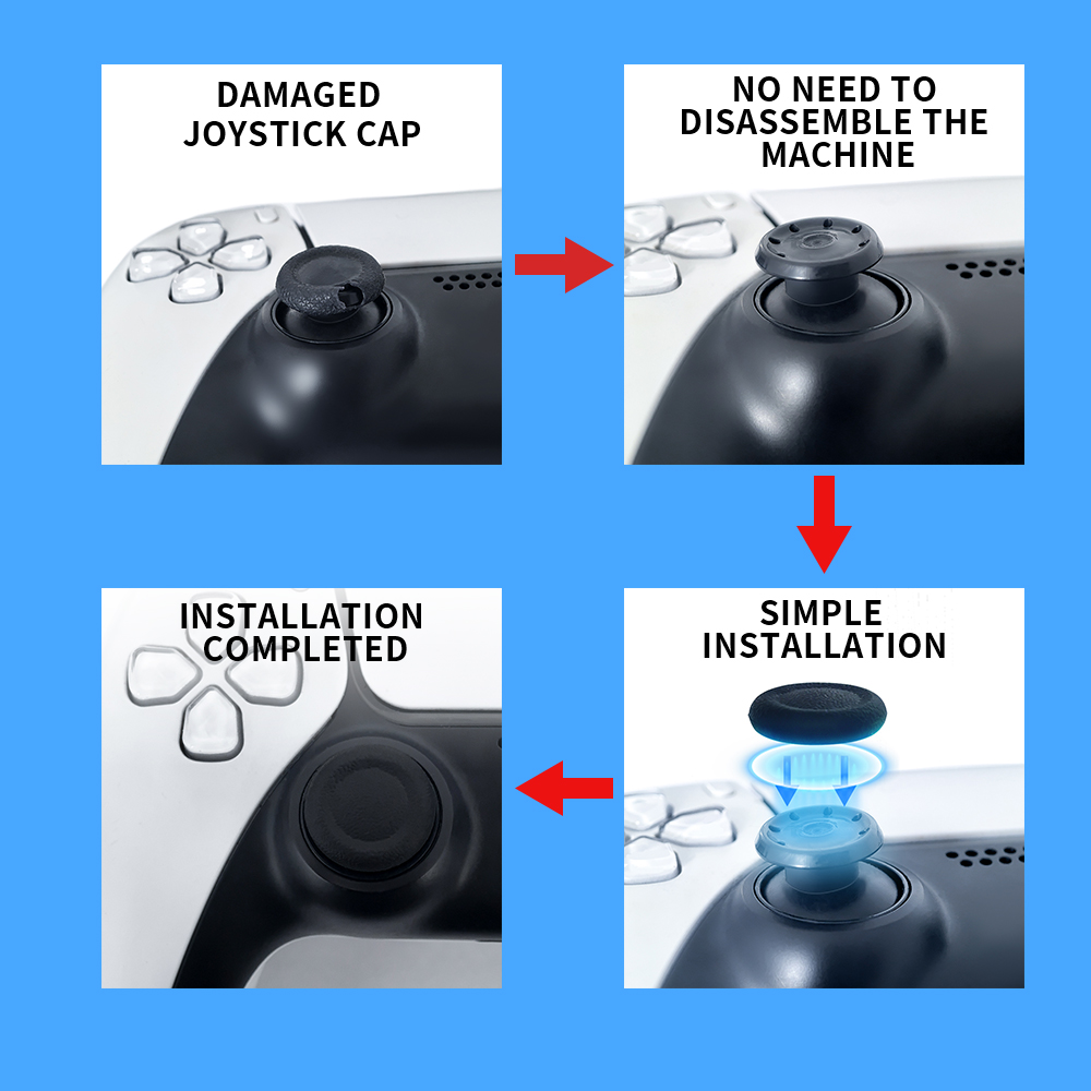 2-6 piezas de tapas antidesliz - Gaming Accessories Ps4 reseña y precio